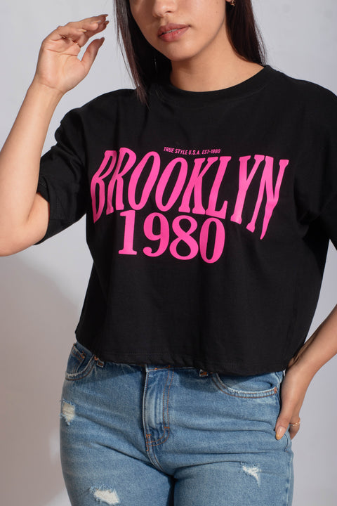 Polo Crop Oversize Brooklyn 1980