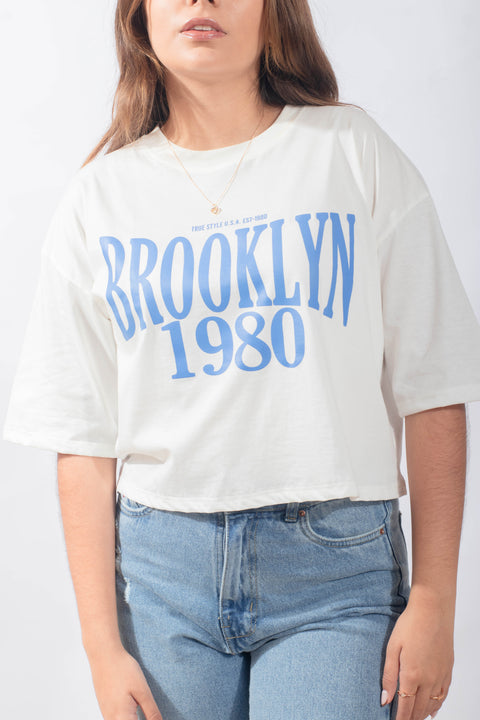 Polo Crop Oversize Brooklyn 1980